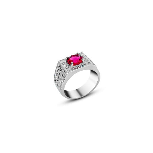 Bold Silver Ring for Men
