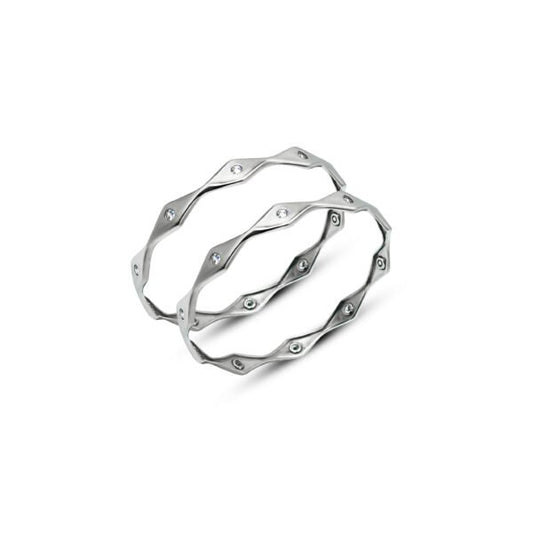 Silver Premium Design Bangles