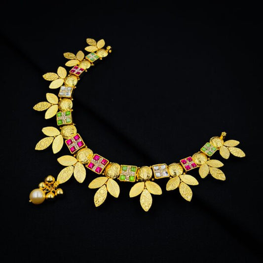 Timeless Beauty Gold-Plated Necklace Set For Women