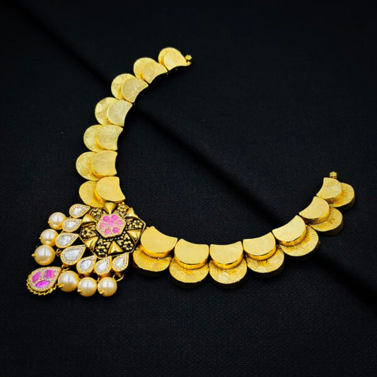 Radiant Gold-Plated Jewelry Set for Women
