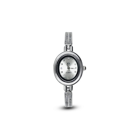 Timeless Grace Silver Watch