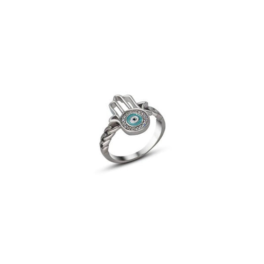 Silver Ring of Distinction for Elegant Women