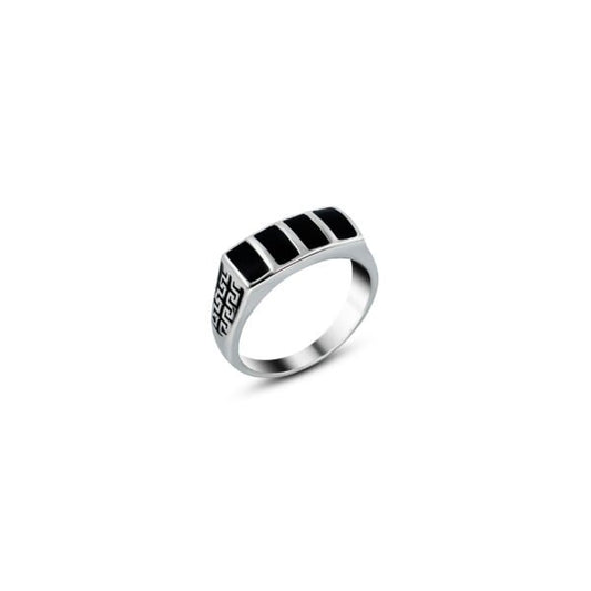 Fearless Warrior Silver Ring for Men