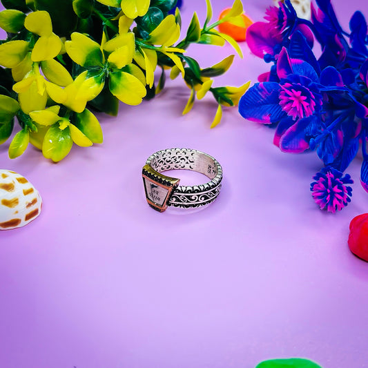 Nordic Frost Silver Ring