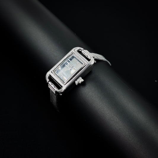 Silverglow Crystal Accent Watch