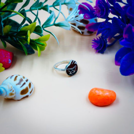 Delicate Silver Rings Crafted for Babies