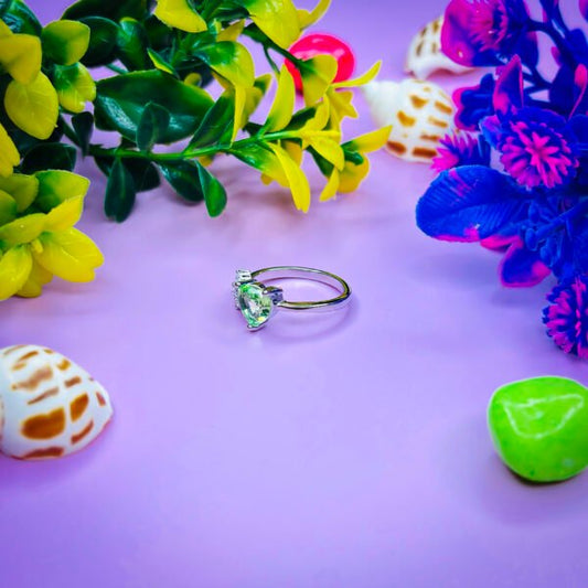 Bold Luxe Silver Ring for Women