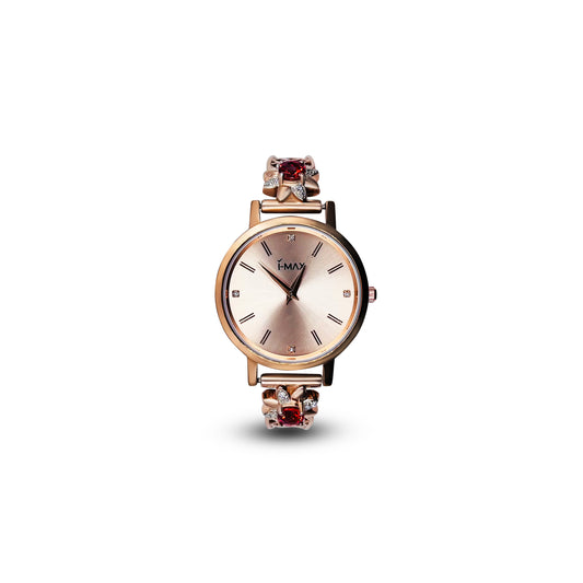 Silver Serene – Elegant Women's Wristwatch