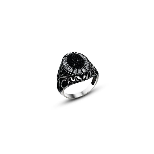 Noble Edge Silver Ring