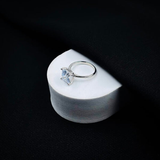 Luminous Radiance Women’s Silver Ring