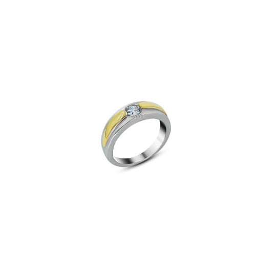 Refined Rebel Contemporary Silver Ring