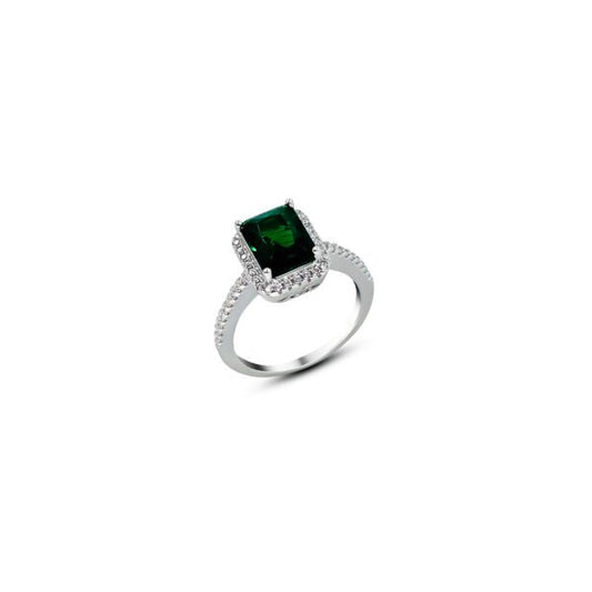 Mystique Sparkle Silver Ring for Women