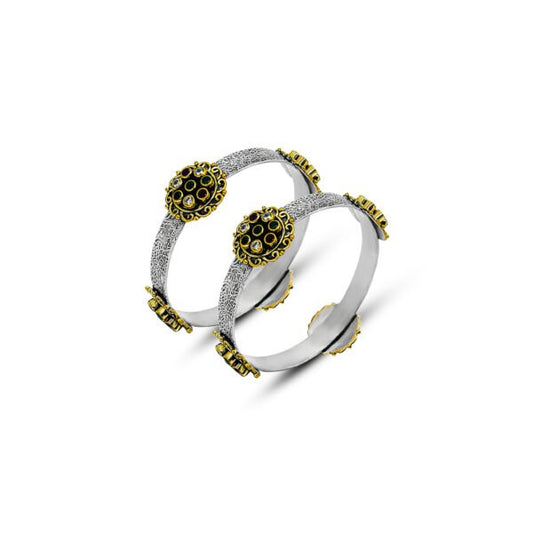 Stylish Women's Silver Bangles