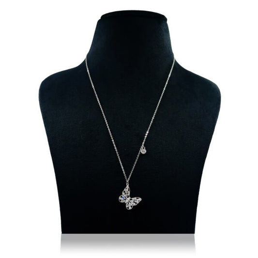 Eternal Spark Silver Gemstone Necklace