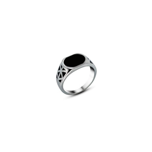 Regal Honor Silver Ring for Men