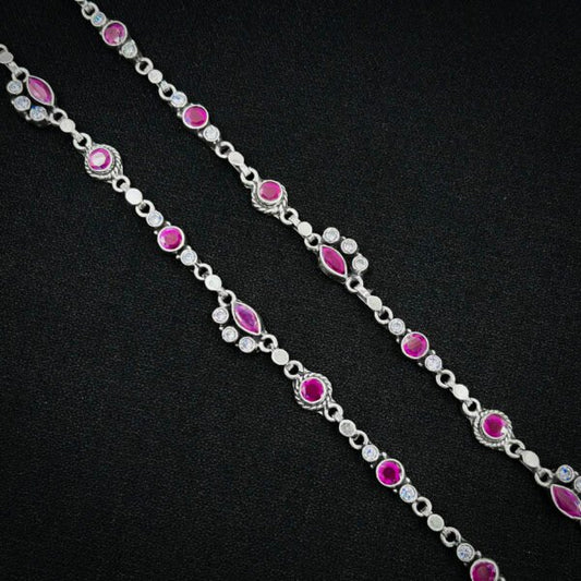 Gleaming Silver Payals The Ultimate Accessory for Women
