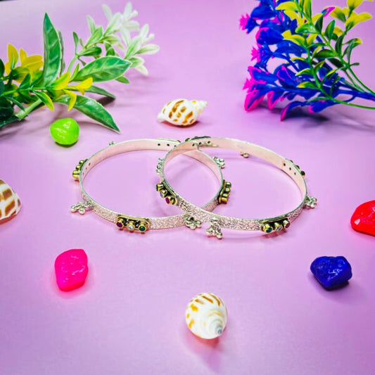 Luxurious Women’s Silver Bangles Collection