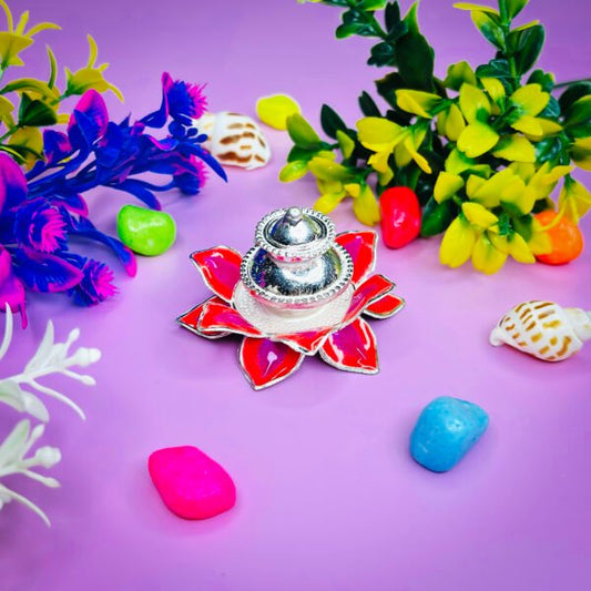 Women Silver Sindoor Box