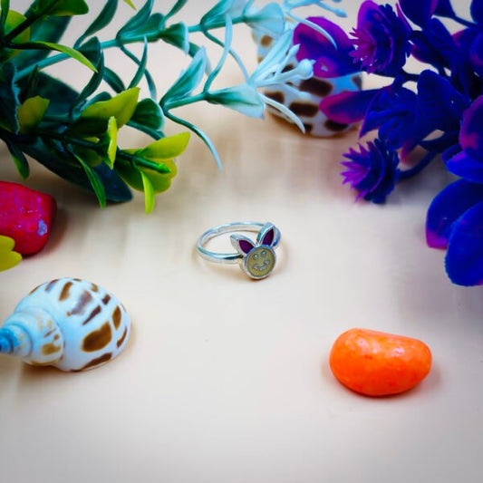Sparkling Silver Rings for Baby's First Moment