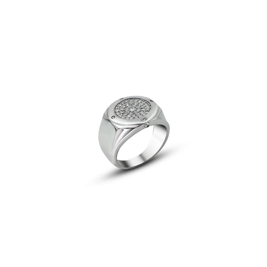 Iron Spirit Silver Ring
