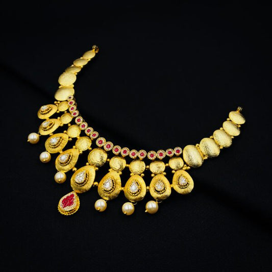 Premium Gold Plated Necklace Set