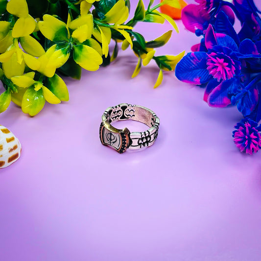 Titan Form Silver Ring