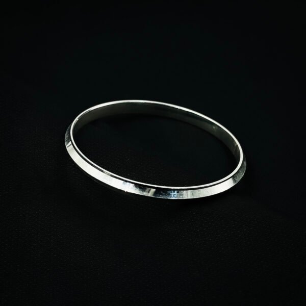 Vintage "Masculine Elegance" Silver Kada for Him - Image 3