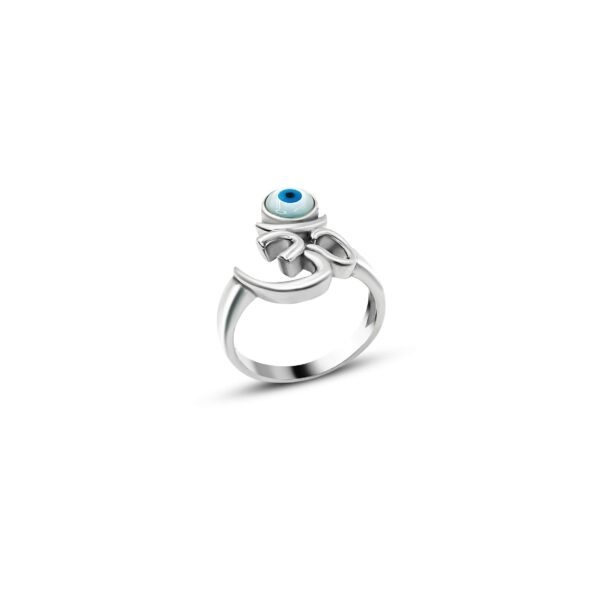 Spiritual Evil Eye ? Silver Ring for Men - Image 3