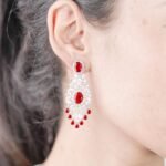 Image for Red Stone Earrings