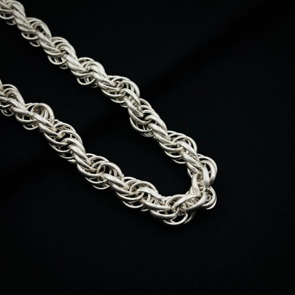 Sleek and Stylish Silver Chains for Men - Image 2