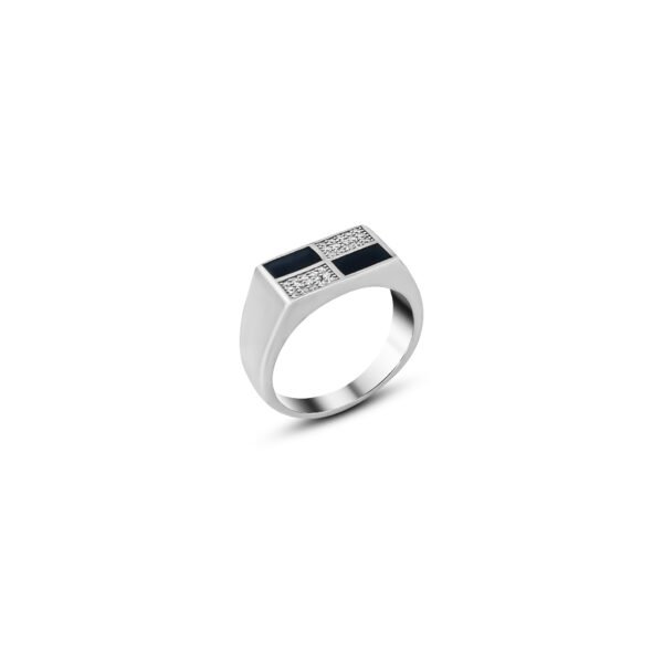 Warrior’s Ring Sleek Silver Design