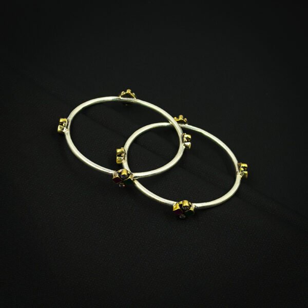 Sleek Silver Bangles for Everyday Sophistication - Image 3