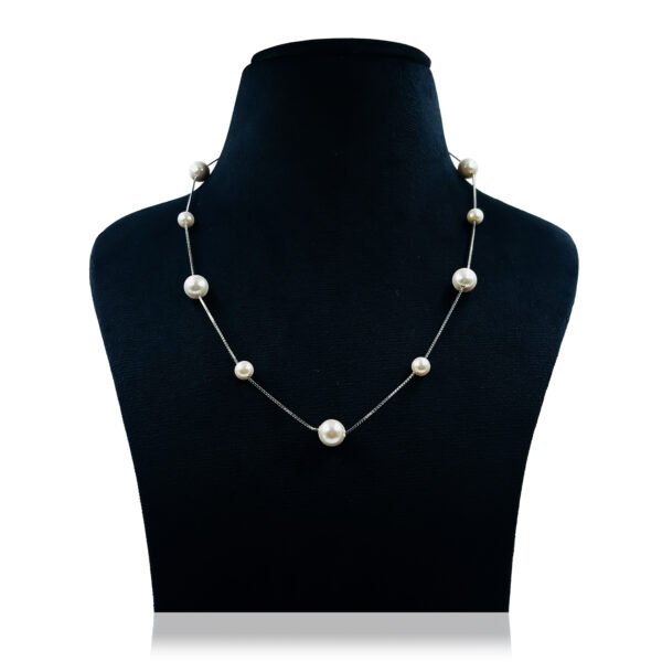 Timeless Radiance Classic Silver Chain Necklace