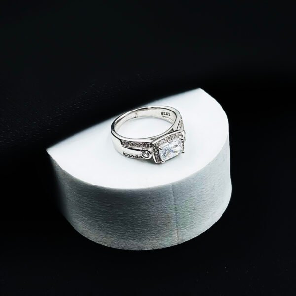 Silver Sentinel Masculine Ring with Character for Man - Image 3