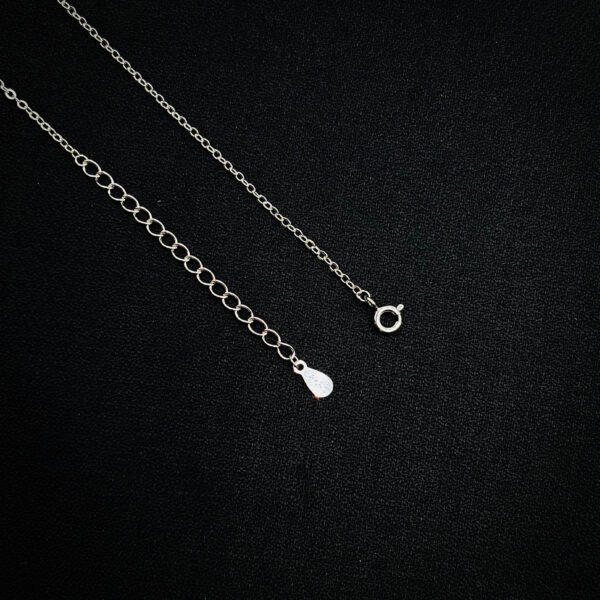 Elegant Essence Silver Necklace - Image 3