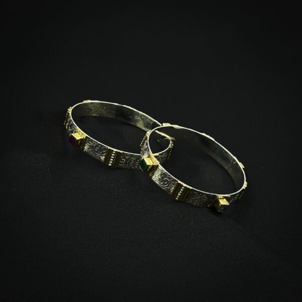 Beautifully Crafted Silver Bangles for Women - Image 3