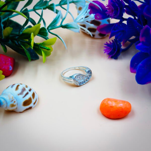 Elegant Silver Keepsake Rings for Infants - Image 2