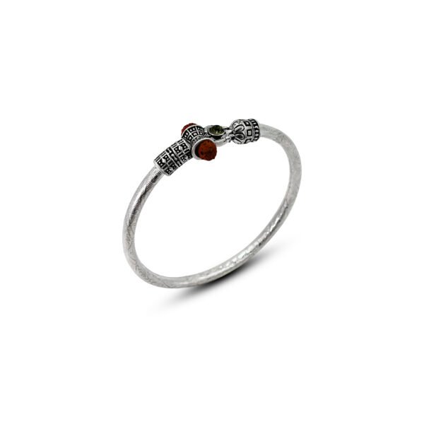 Opulent Edge Men’s Sterling Silver Kada