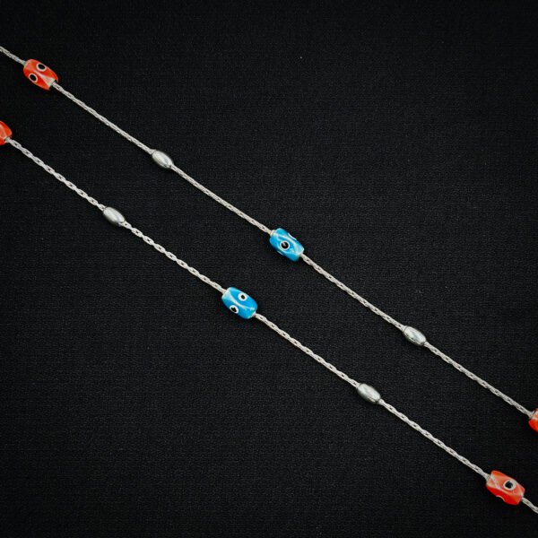 The Silver Symphony Anklet for the Modern Muse - Image 2