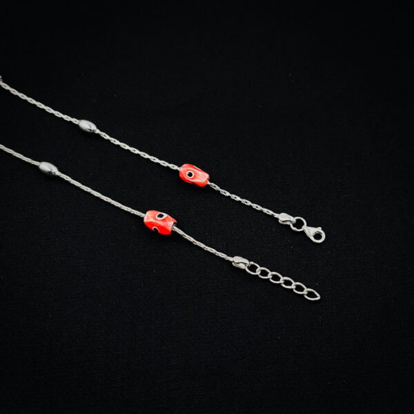 The Silver Symphony Anklet for the Modern Muse - Image 4