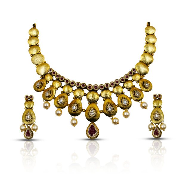 Premium Gold Plated Necklace Set